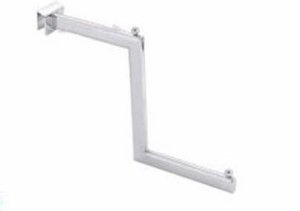 ZAWIESZKA " Z " NA RURĘ PROSTOKĄTNĄ 15X30MM